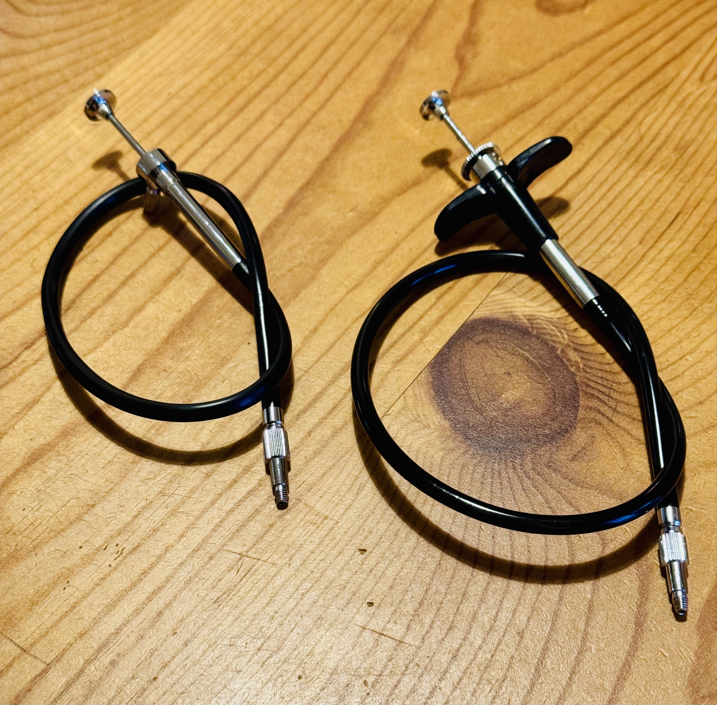 Two of my shutter release cables.